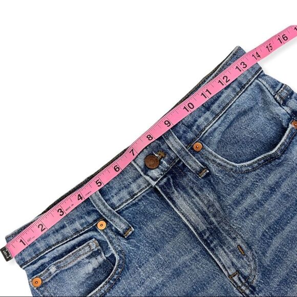 Madewell The Tall High-Rise Slim Crop Boyjean in Melbourne Wash - Picture 5 of 16